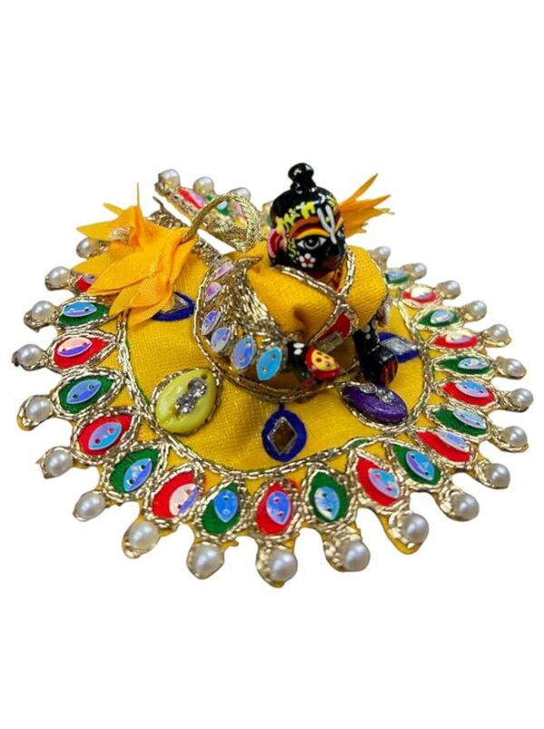 RITUALSNSTYLE Kanha Ji Poshak at Rs. 299 /Traditional Dress for Laddu Gopal (Size 0) | Perfect for Festivals & Daily Pooja - Image 2