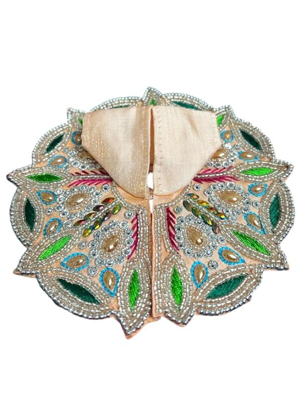 RITUALSNSTYLE Kanha Ji Stylish Poshak|Laddu Gopal Poshak|Thakur Ji Dress|Traditional Dress Made of Premium Fabric for Laddu Gopal JI|Dress for Krishna Ji Perfect for Festivals|Home|Office(Size-2) - Image 6