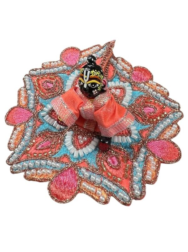 RITUALSNSTYLE Kanha Ji Poshak|Laddu Gopal Poshak|Thakur Ji Dress|Traditional Dress for Krishna Ji|Fancy Dress for Bal Krishna|Dress for Krishna Ji Perfect for Pooja & Festivals | 0 Size Divine Outfit - Image 4