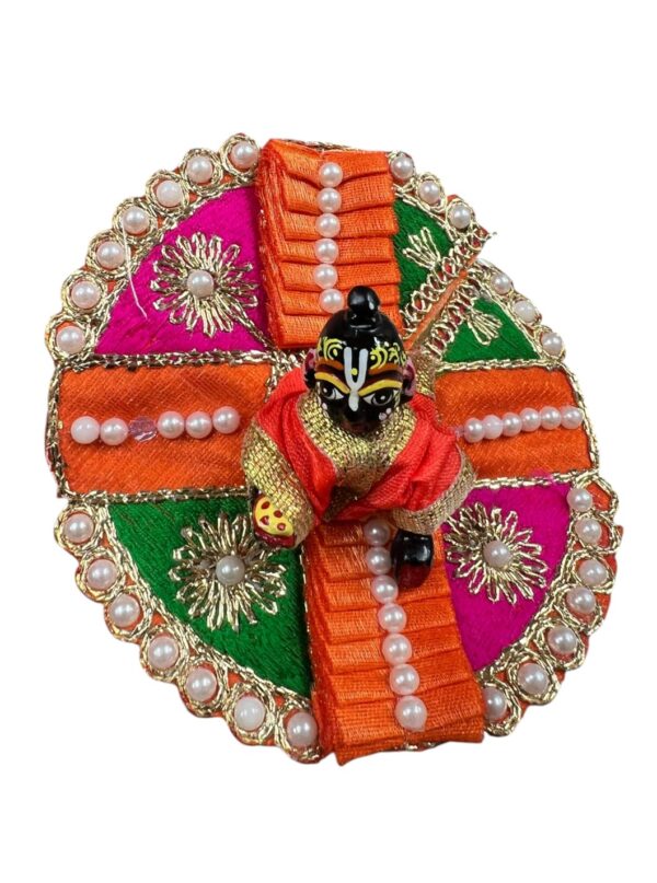 RITUALSNSTYLE Kanha Ji Poshak at Rs. 199 /Tailored Traditional Dress for Laddu Gopal (Size 0) | Ideal for Pooja & Festivals - Image 2