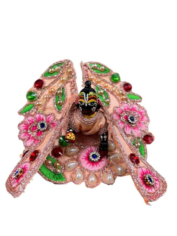 RITUALSNSTYLE Kanha Ji Poshak|Laddu Gopal Poshak|Thakur Ji Dress|Traditional Dress for Laddu Gopal JI|Fancy Dress for Bal Krishna/Dress for Krishna | Divine Elegance for Laddu Gopal (Size 0)