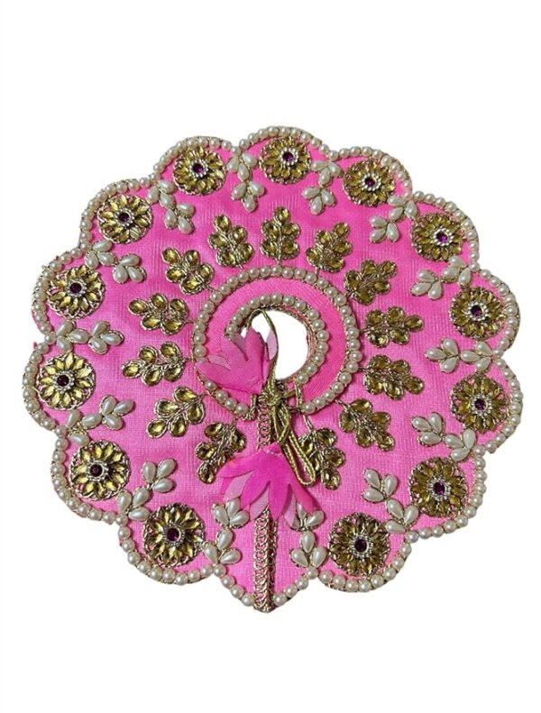 RITUALSNSTYLE Kanha Ji Poshak|Laddu Gopal Poshak|Thakur Ji Dress|Traditional Dress Made of Premium Fabric for Laddu Gopal JI|Dress for Krishna Ji Perfect for Festivals|Home|Office(Size 1) - Image 2