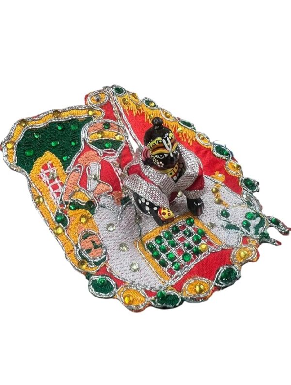 RITUALSNSTYLE Kanha Ji Poshak|Laddu Gopal Poshak|Thakur Ji Dress|Traditional Dress for Krishna Ji|Fancy Dress for Bal Krishna|Dress for Krishna Ji Perfect for Pooja & Festivals | 0 Size Divine Outfit