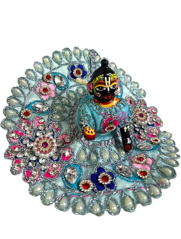 RITUALSNSTYLE Kanha Ji Poshak at Rs. 449 /Dress for Laddu Gopal, Size-2 Made of Premium Fabric, Traditional for | Home | Office | Festivals - Image 3