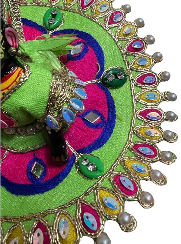 RITUALSNSTYLE Kanha Ji Poshak at Rs. 349 /Dress for Laddu Gopal, Size-2, Made of Premium Fabric, Traditional for | Home | Office | Festivals - Image 2