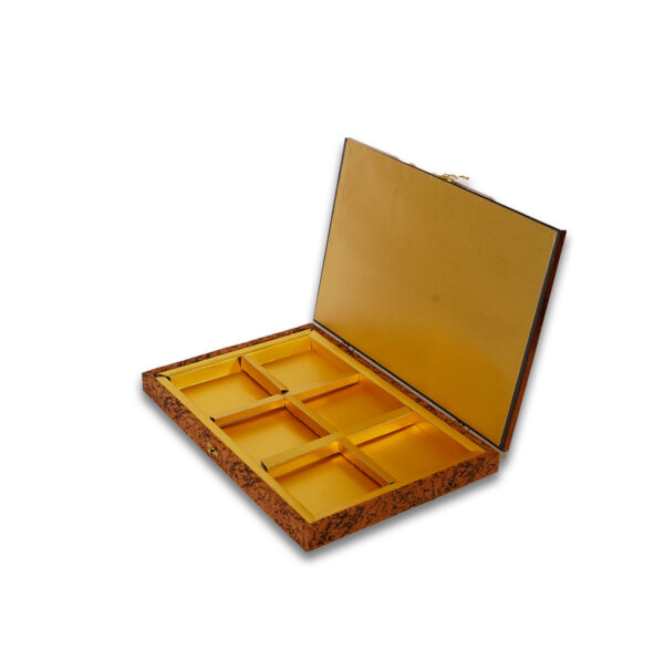 Wooden Dry Fruit Box With Cardboard Container | Dry Fruit Box For Gifting | Perfect For Special Occasions Like | Birthdays | Festivals | Corporate Gifting | Marriage Gifting | Premium Dry Fruit Packaging | Eco-Friendly Box | Dry Fruit Storage Box With Lid(12*18 Size) - Image 4