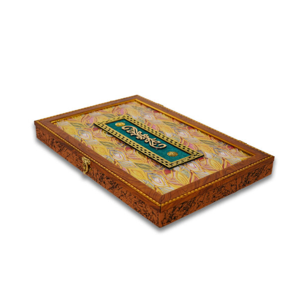 Wooden Dry Fruit Box With Cardboard Container | Dry Fruit Box For Gifting | Perfect For Special Occasions Like | Birthdays | Festivals | Corporate Gifting | Marriage Gifting | Premium Dry Fruit Packaging | Eco-Friendly Box | Dry Fruit Storage Box With Lid(12*18 Size)